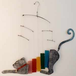 Hanging Cat Decoration